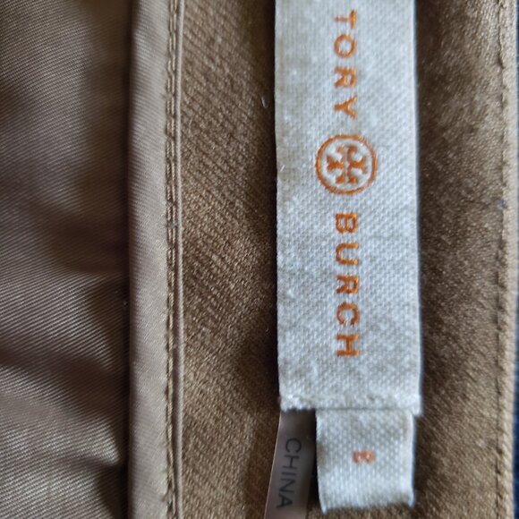 Tory Burch equestrian tan wool mini skirt - Picture 7 of 8
